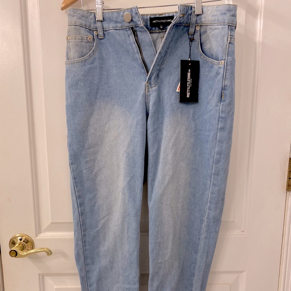 Straight leg jeans